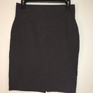 🤓 Grey Charlotte Russe pencil skirt (M) Stretchy!